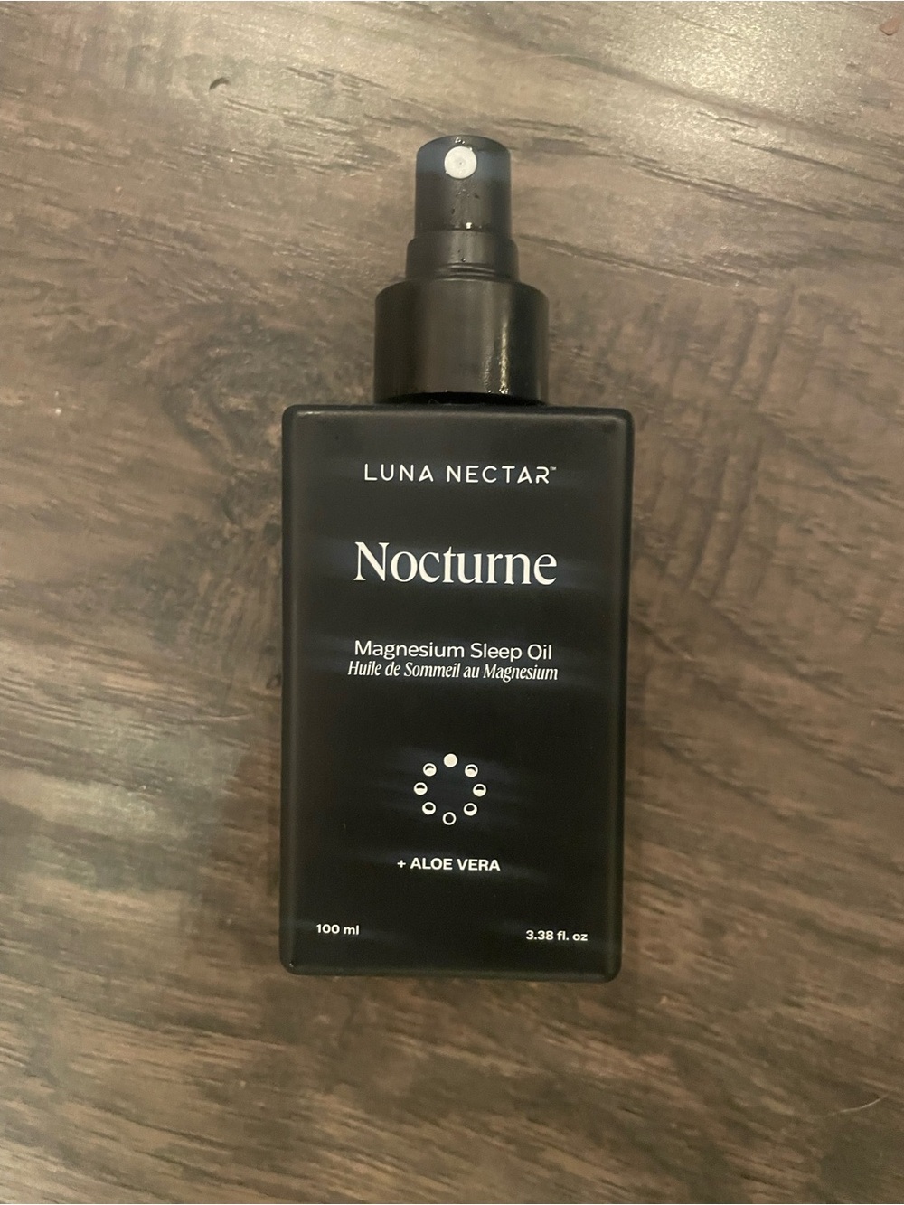Nocturne Magnesium Sleep Oil in Black - 100 ml